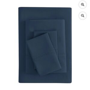Mainstays Navy Blue Bedding Sheets
